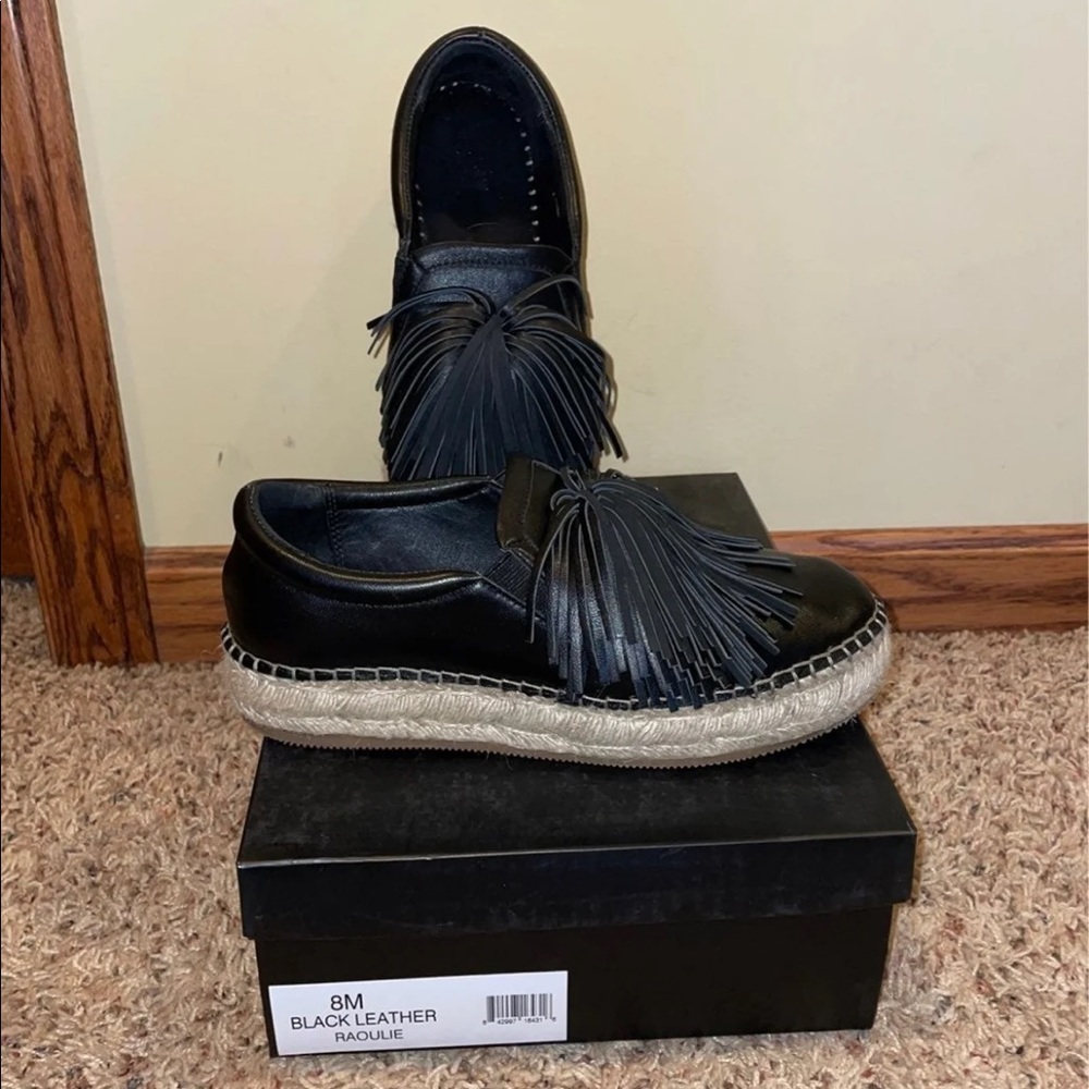 Renvy Espadrille Fringe Flats